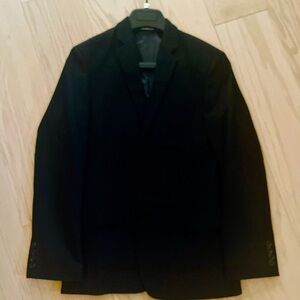Calvin Klein Boys Size 16 Navy Blue Blazer